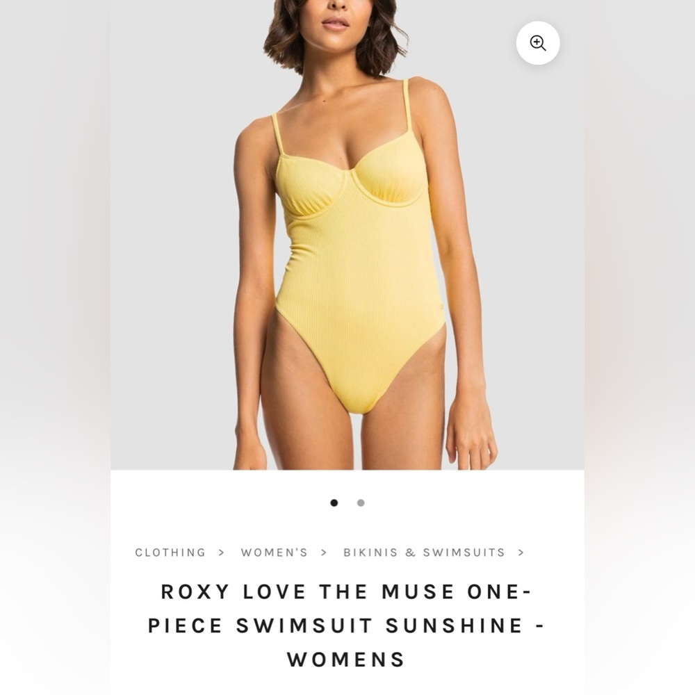 Roxy love the muse one piece swimsuit S